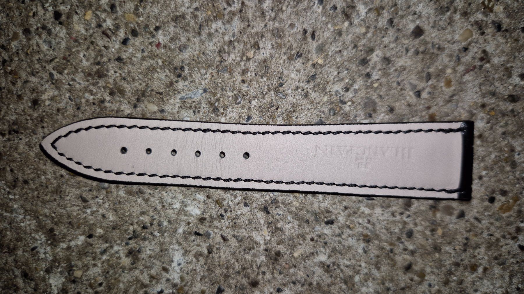 Bracciali & Braccialetti: Blancpain Alligator-Lederarmband – Nuovo e nell'imballaggio originale da Elsau venduto da Woolie81 1