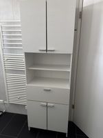 Badschrank weiss mit Schublade und Regalen guter Zustand
