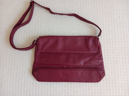 Ledertasche Picard weinrot