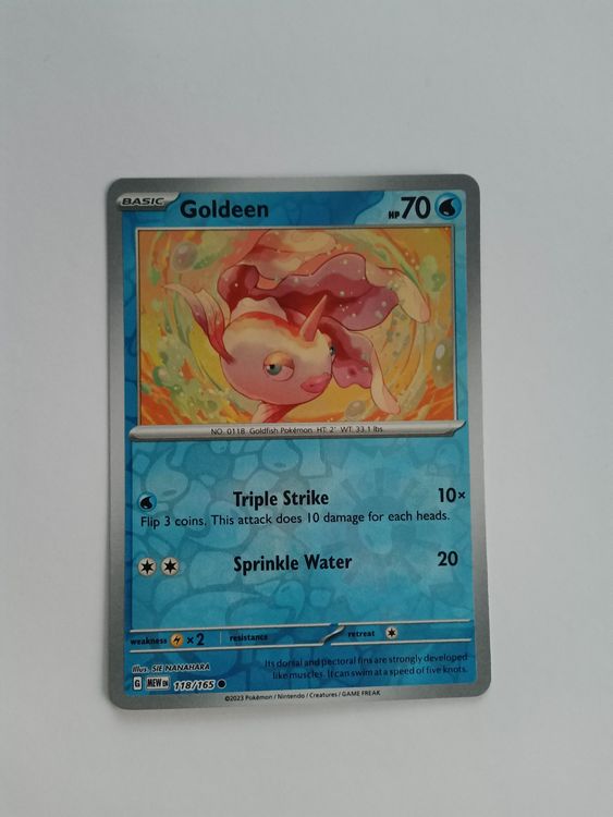 Goldeen Goldini - REVERSE HOLO - Pokemon 151 Mew (Usato) a Altstätten ...