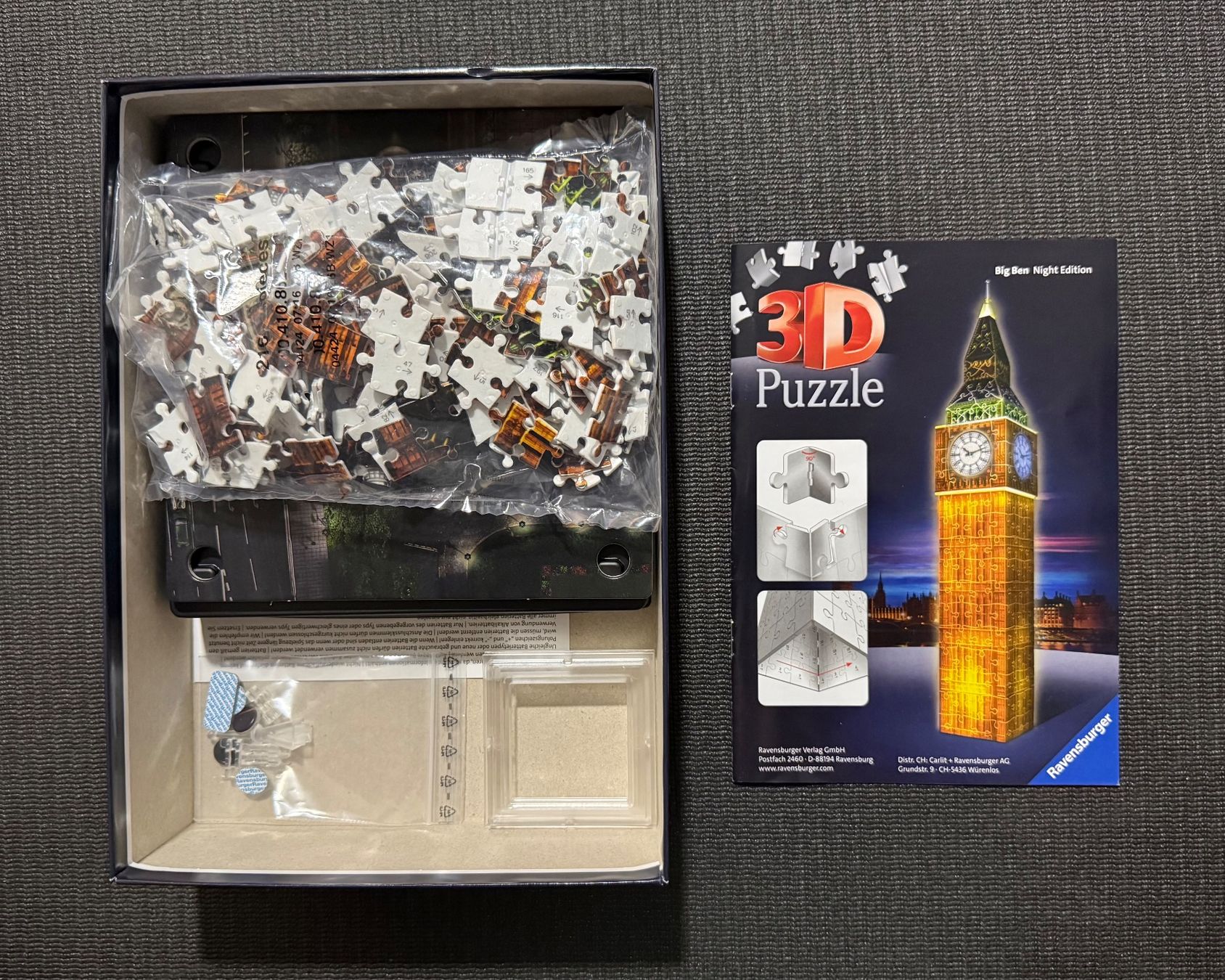 Ravensburger Puzzle: Ravensburger 3D Big Ben LED – Nuovo (secondo la descrizione) da Contone venduto da Chaos76 2