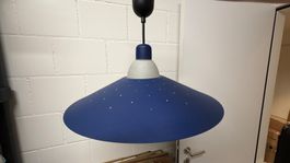Hängelampe blau