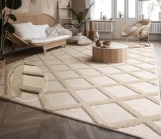 Moderner Teppich Skandi Ivory NEU 160x220