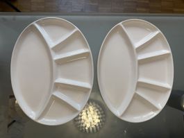 Compartment Plate, Fondueteller