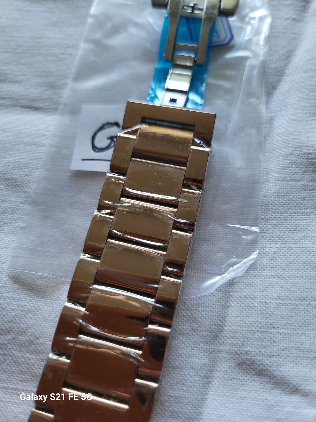 Bracciali & Braccialetti: 22mm Rosa farb, neu uhrenarmband – Nuovo e nell'imballaggio originale da Riehen venduto da tamola67 1