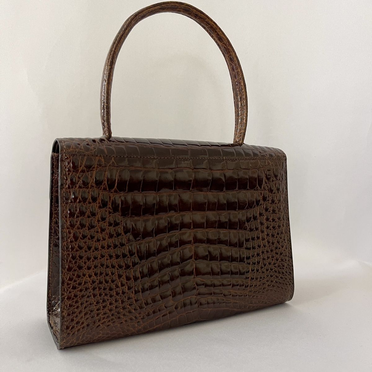 Borse da donna: VINTAGE Custom Made Crocodile Leather Bag – Nuovo (secondo la descrizione) da Emmen venduto da Avviivva_Com2023 2