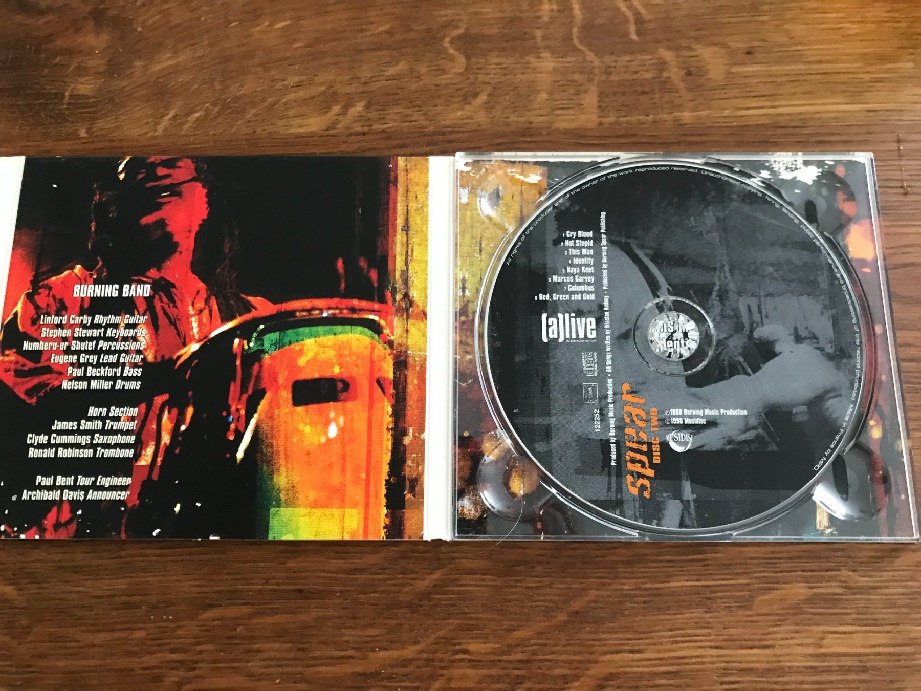 CDs: BURNING SPEAR - (A)Live In Concert '97 - 2CD – D'occasion à Buchs AG par Archie 2