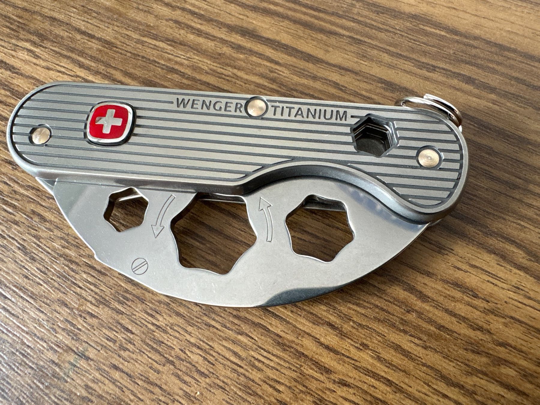 Wenger Taschenmesser: WENGER - Titanium Line - Sackmesser/Werkzeug – Gebraucht aus Andwil SG von Rainboli 8