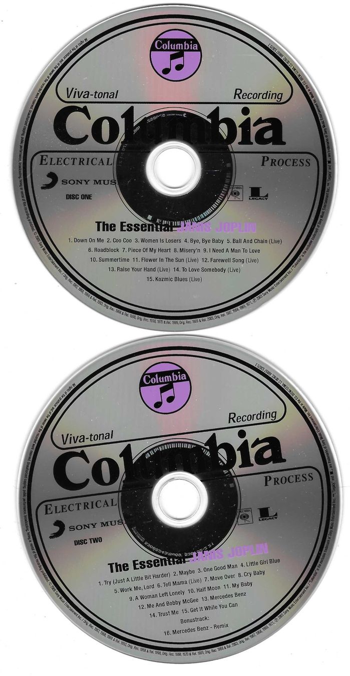CDs: JANIS JOPLIN  -  THE ESSENTIAL – Gebraucht aus Bex von  2