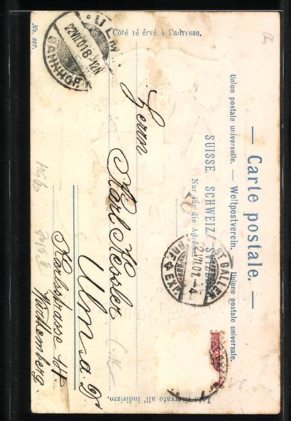 Cartes postales: AK Schweiz, Wappen der Schweizer Kantone – D'occasion à Berlin par bartko-reher 1