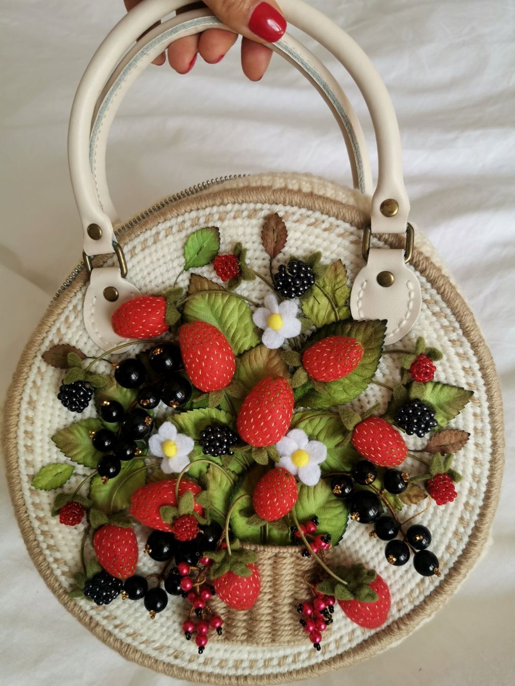 Borse da donna: Wunderschöne Sommertasche vom ukrainischen Designer – Nuovo e nell'imballaggio originale da Zollikon venduto da Oksana206 1