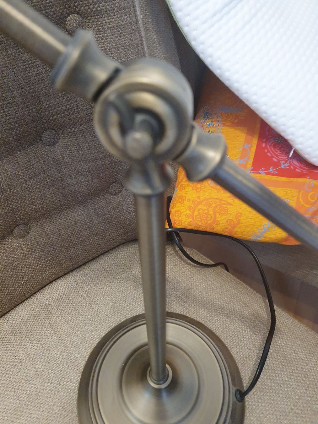 Lampen: Tischlampe  verstellbar Metall – Gebraucht aus Klingnau von Fee1960 2
