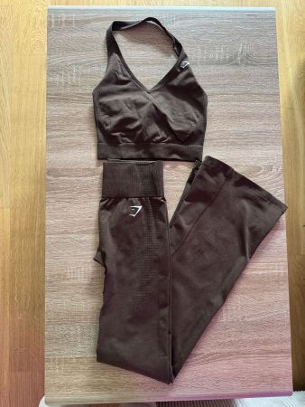 Gymshark Vital Set in Espresso Marl
