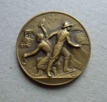 Medaille ++ 50 Jahrfeier Gotthardtunnel 1932