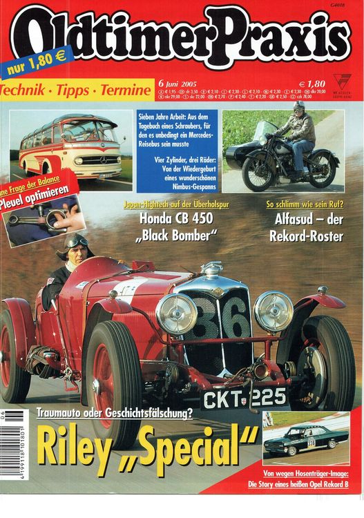 Zeitschrift Oldtimer Praxis Juni 2005 (Gebraucht) in Inwil für CHF 1 ...