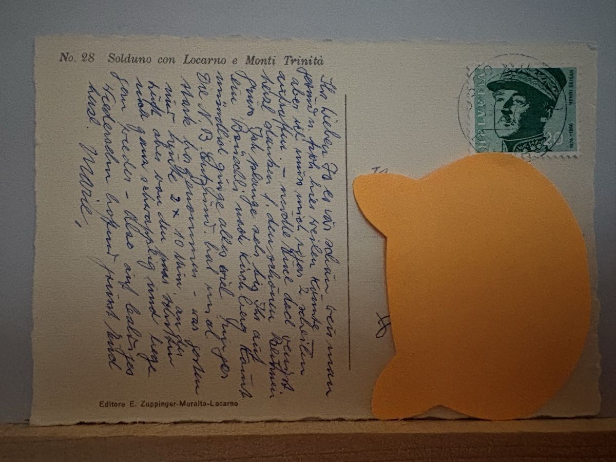Cartoline postali: AK mit Kunst von E. Zuppinger – Usato da Rümlang venduto da Kartenpost1 1