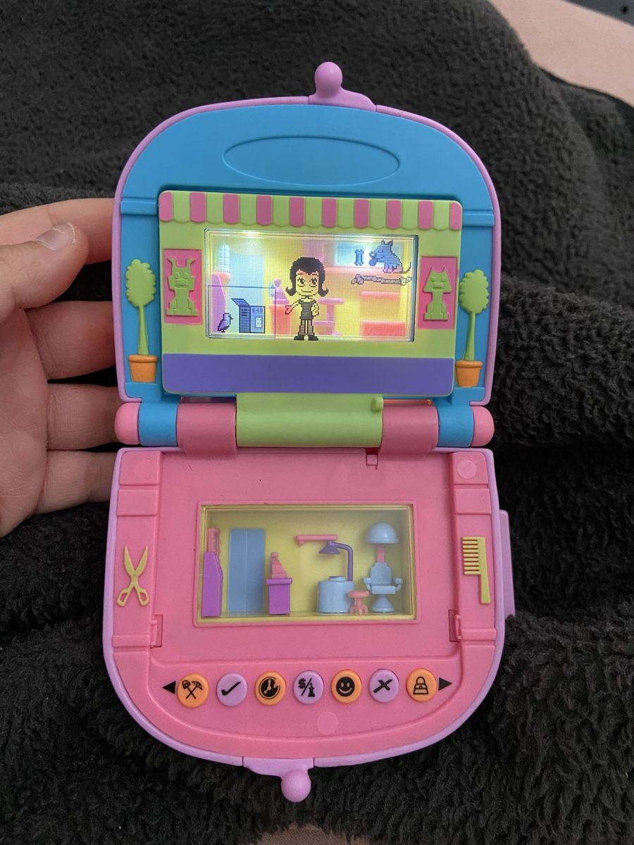 Giochi: Pixel Chix Mattel 2005 Sac à main rose  Jeu – Usato da Montreux venduto da Perledor