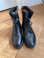Stiefeletten Boots Woolrich, Gr. 37, Leder schwarz