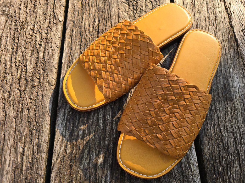 Scarpe da donna: Leder: Sandalen Leder gelb (40) – Nuovo (secondo la descrizione) da Romanshorn venduto da Rachacha 3