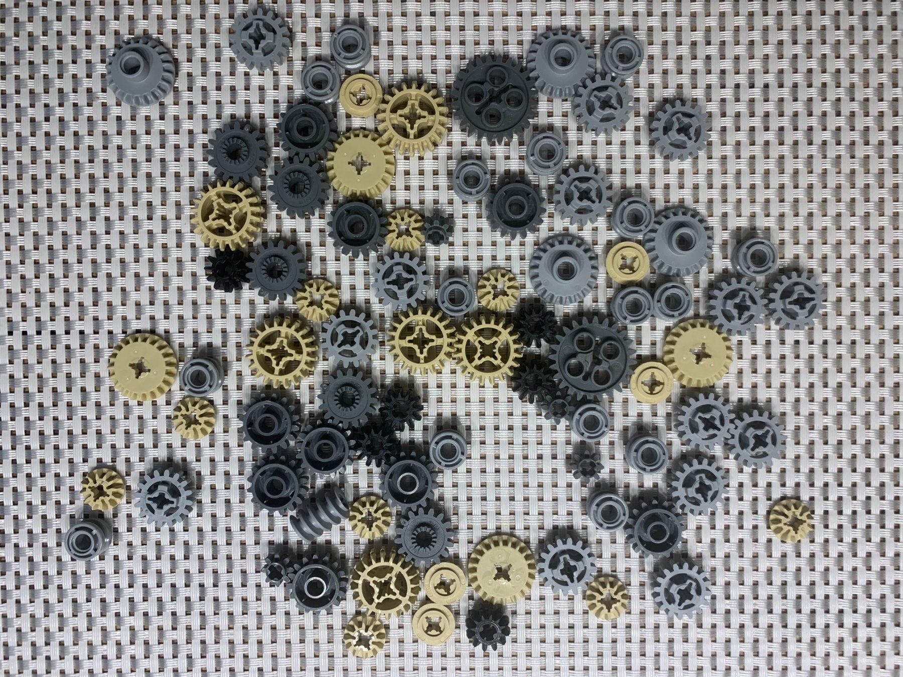 Lego Giocattoli: Lego Technik diverse Zahnräder Zahnrad 8043 – Usato da Buochs venduto da Techtelmechtel