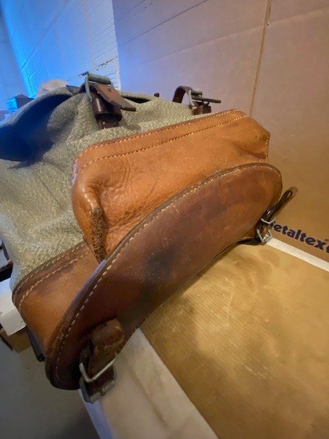 Schweizer Armee Rucksäcke: MILITÄR RUCKSACK  1963  CH ARMEE – Gebraucht aus Chur von silbermon 6