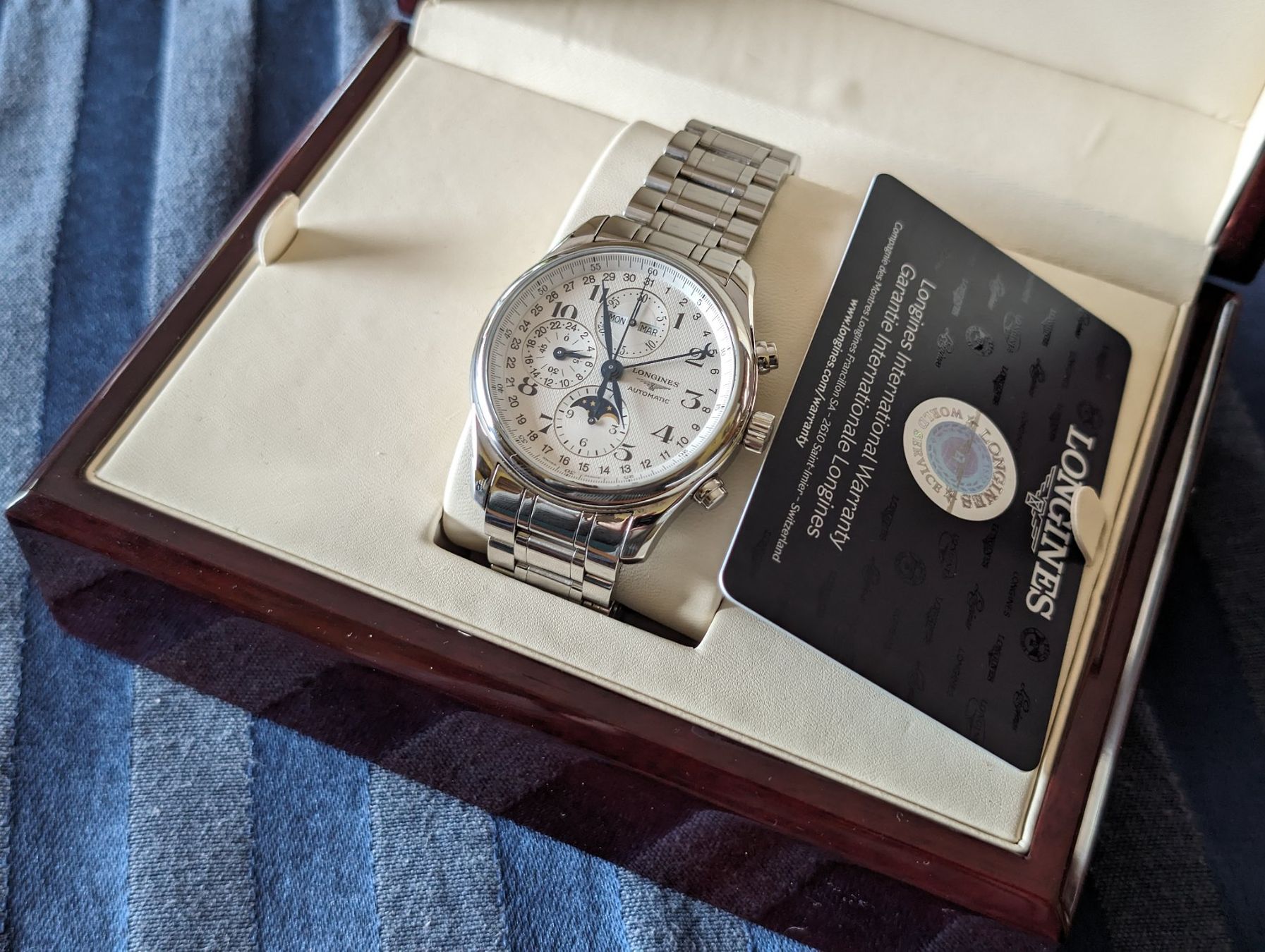 Longines Orologi: Longines Master Collection Mondphase 42mm – Usato da Hägglingen venduto da Em4ecaps 2