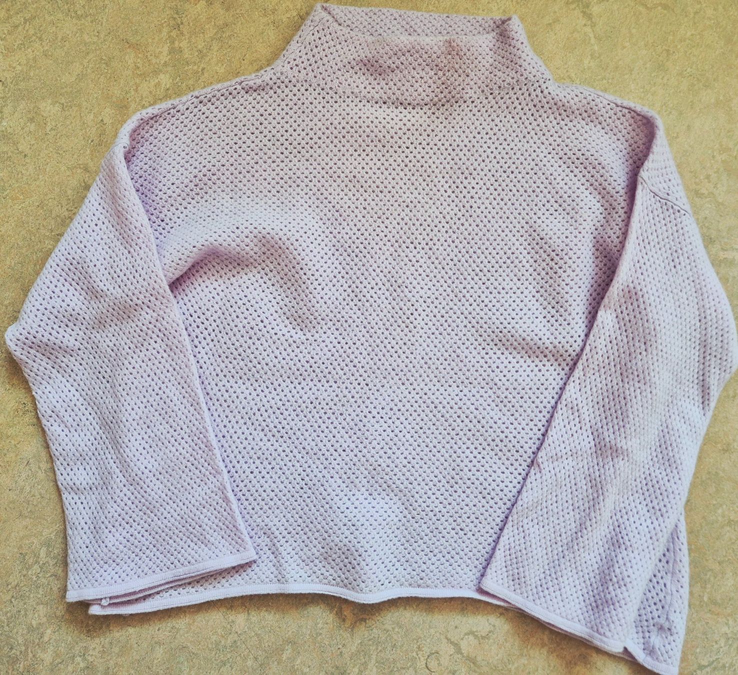 Stefanel Pullover & Sweatshirts: PULLOVER PULLI SHIRT STEFANEL S 36 CASHMERE KASCHMIR FLIEDER – Neu (gemäss Beschreibung) aus Elsau von the-colorful-side 8