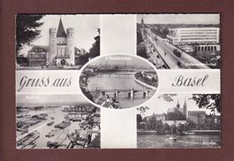 Gruss aus BASEL - 5 Bilder - 1963