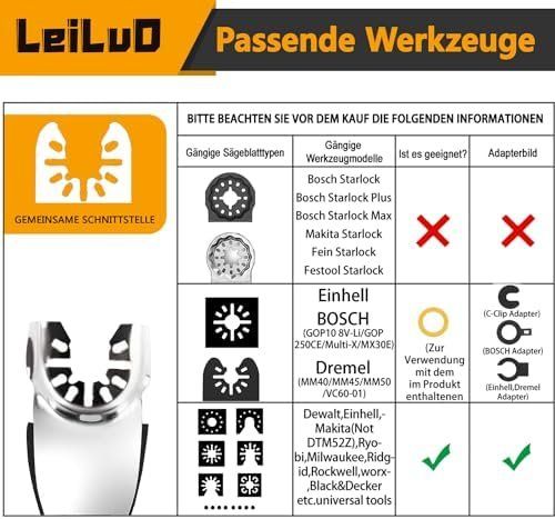 Alle Werkzeuge: 127tlg Schleifpapier Multitool Sägeblätt – Neu und originalverpackt aus Hundwil von pac_6jh8 2