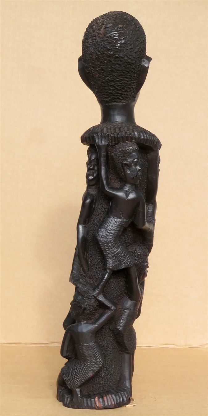 Xilografie: Afrikanischer Lebensbaum, Ebenholz 37 cm – Nuovo (secondo la descrizione) da Zürich venduto da Vanillaed 4