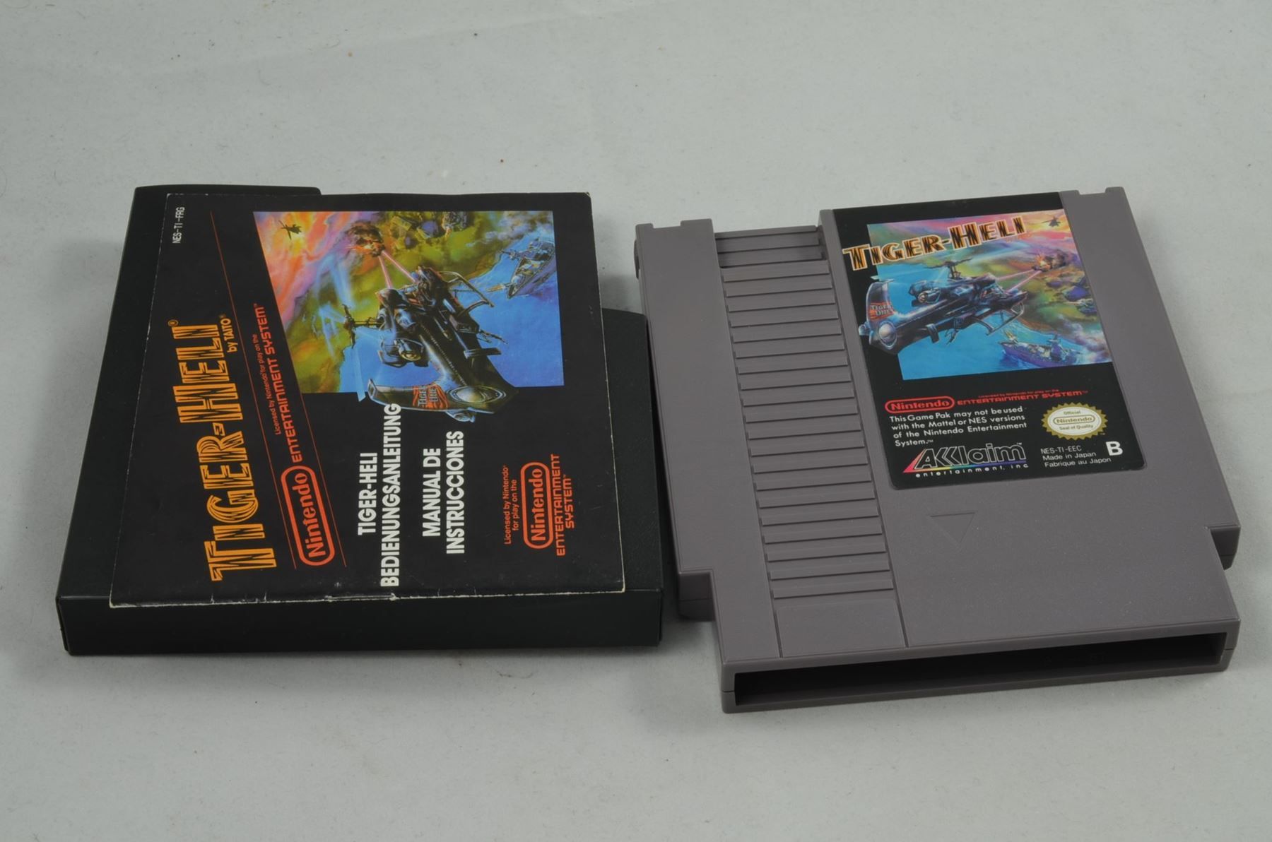 Giochi: Tiger Heli NES Spiel CIB – Usato da Buchs AG venduto da SellAndBuyX 3