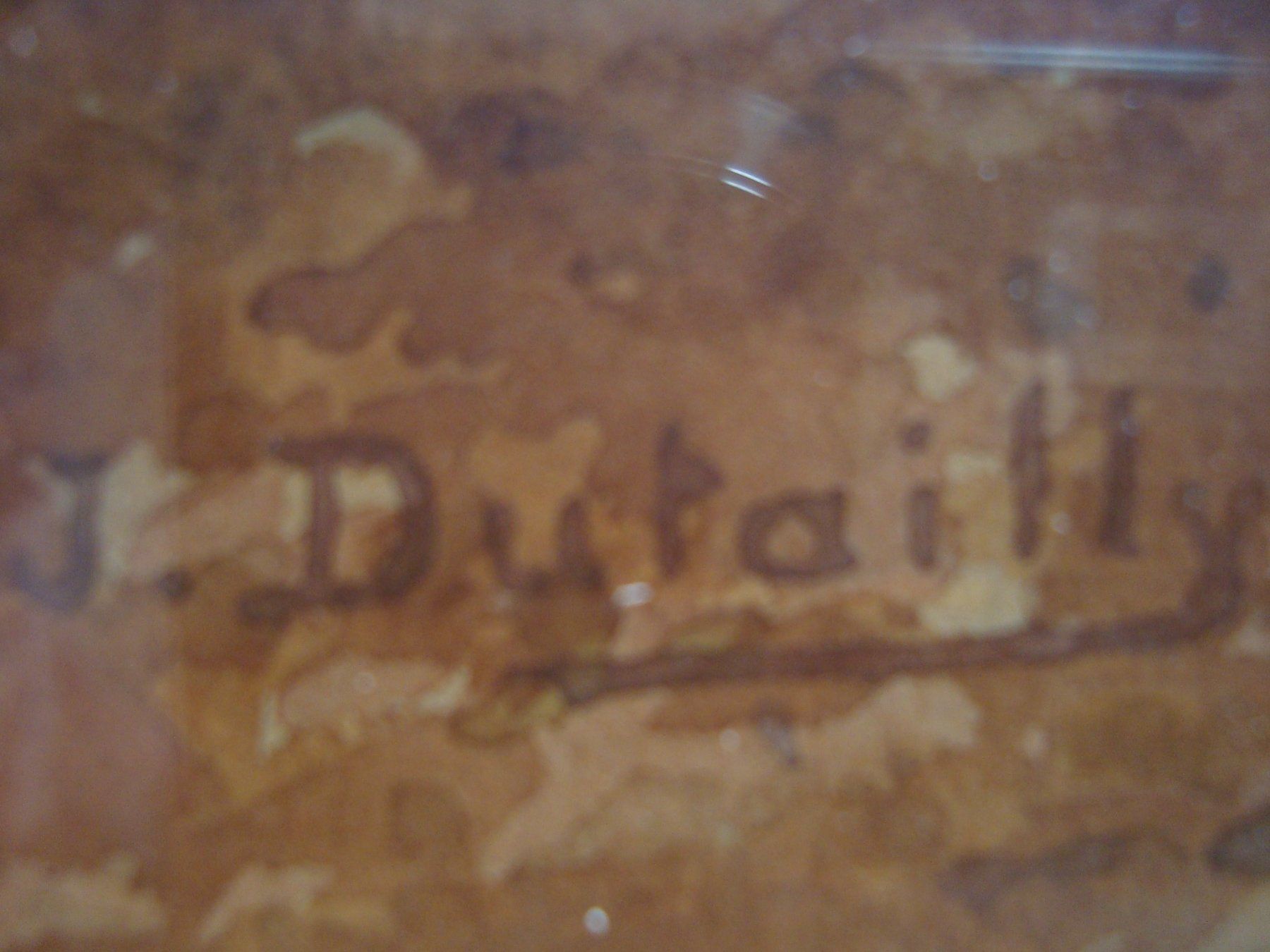 Dipinti: Aquarelle signée J. Dutailly – Nuovo (secondo la descrizione) da Fribourg venduto da ruswil007 2