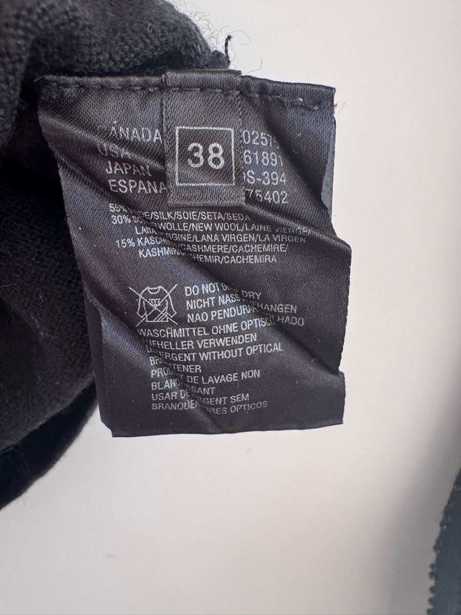 Maglioni & Felpe: Laurèl Pullover Gr. 38 Seide Schurwolle Kaschmir schwarz – Usato da Steckborn venduto da rab_y78k 4
