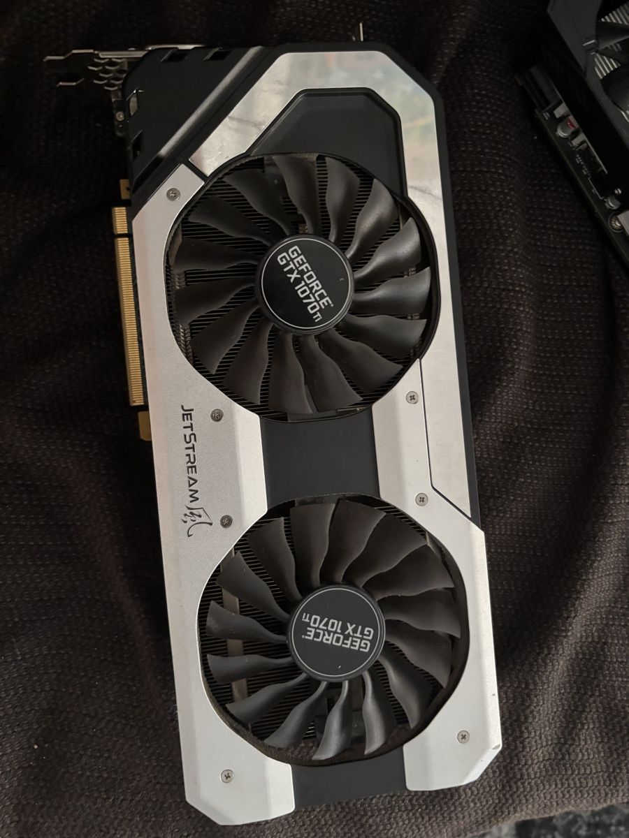 Schede grafiche: Palit GeForce GTX 1070 Ti Super JetStream 8GB – Usato da Studen BE venduto da Lioudmila