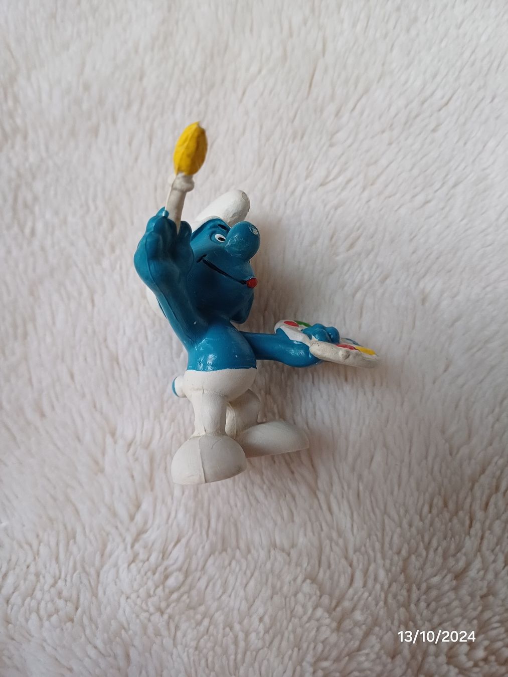 Schleich Figuren: Maler Schlumpf - Schleich und Peyo - 1980 – Gebraucht aus Würenlos von Abracadabra26 4