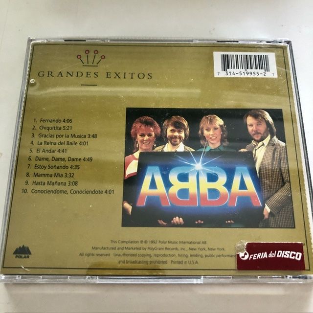 CD: ABBA ORO spanisch gesungene ABBA Hits – Usato da Wettingen venduto da ABBA-Retro 1