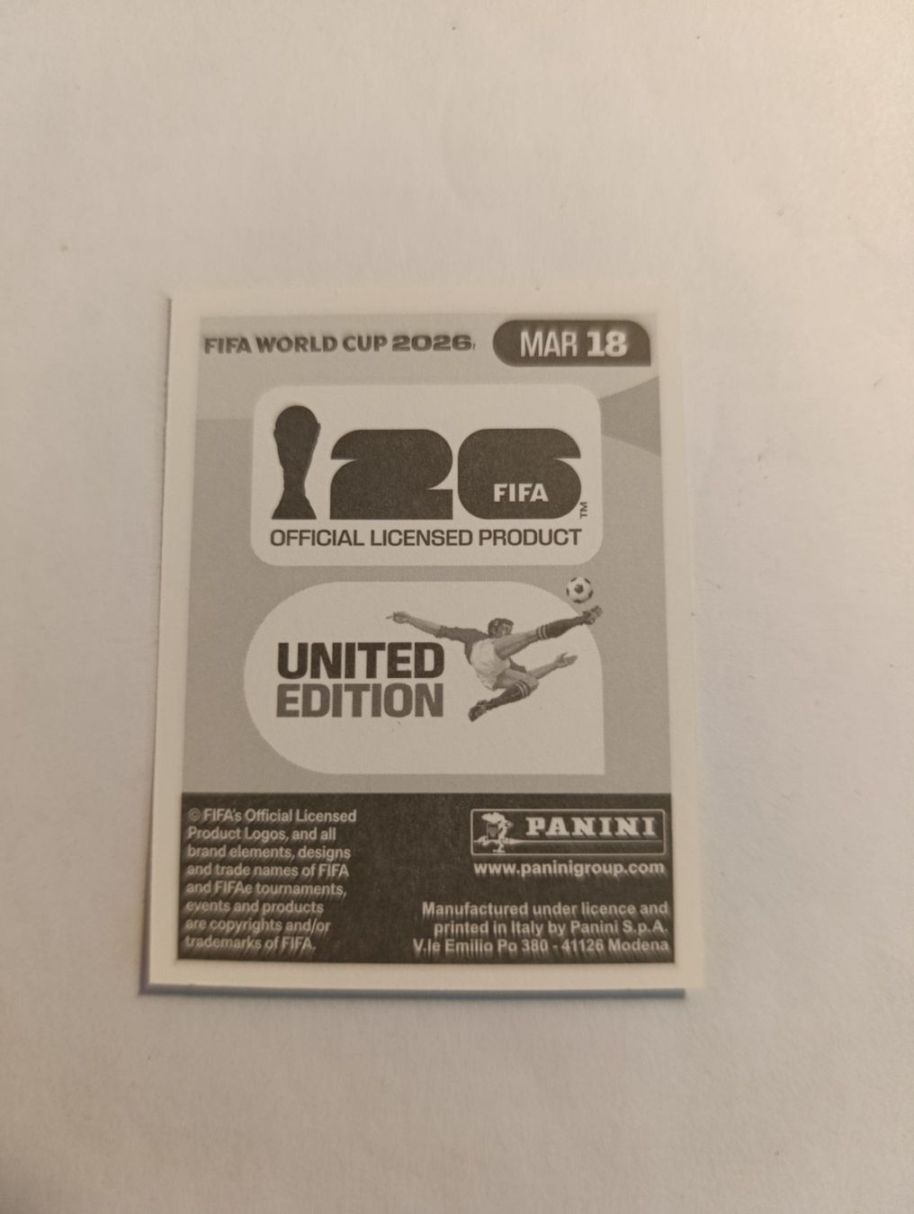 Panini Sammelbilder & Trading cards: Mar 18, WM 2026 Panini Sticker – Neu (gemäss Beschreibung) aus Kriens von Annele97 1