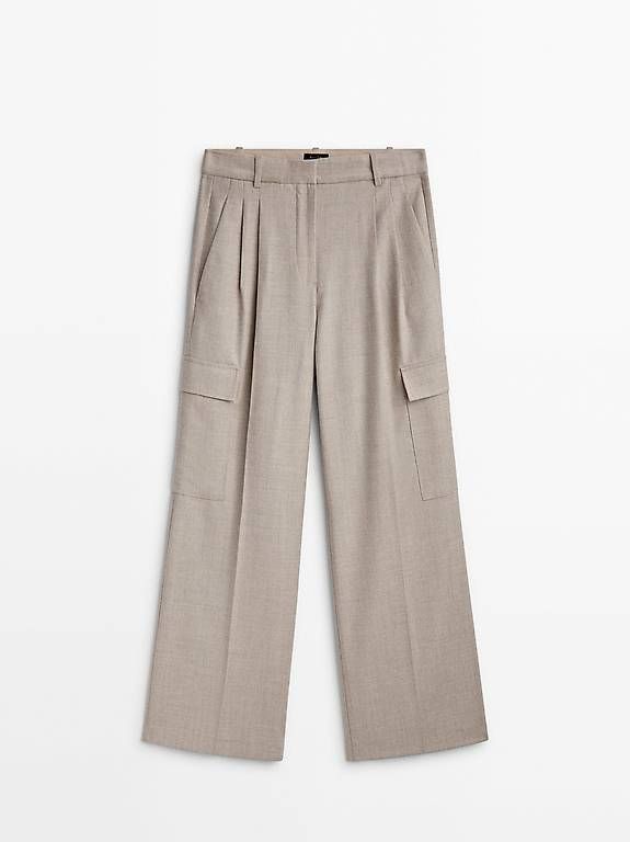 Pantaloni: Massimo Dutti Cargo Hose für Damen – Usato da St. Gallen venduto da Sabrinaaa 1