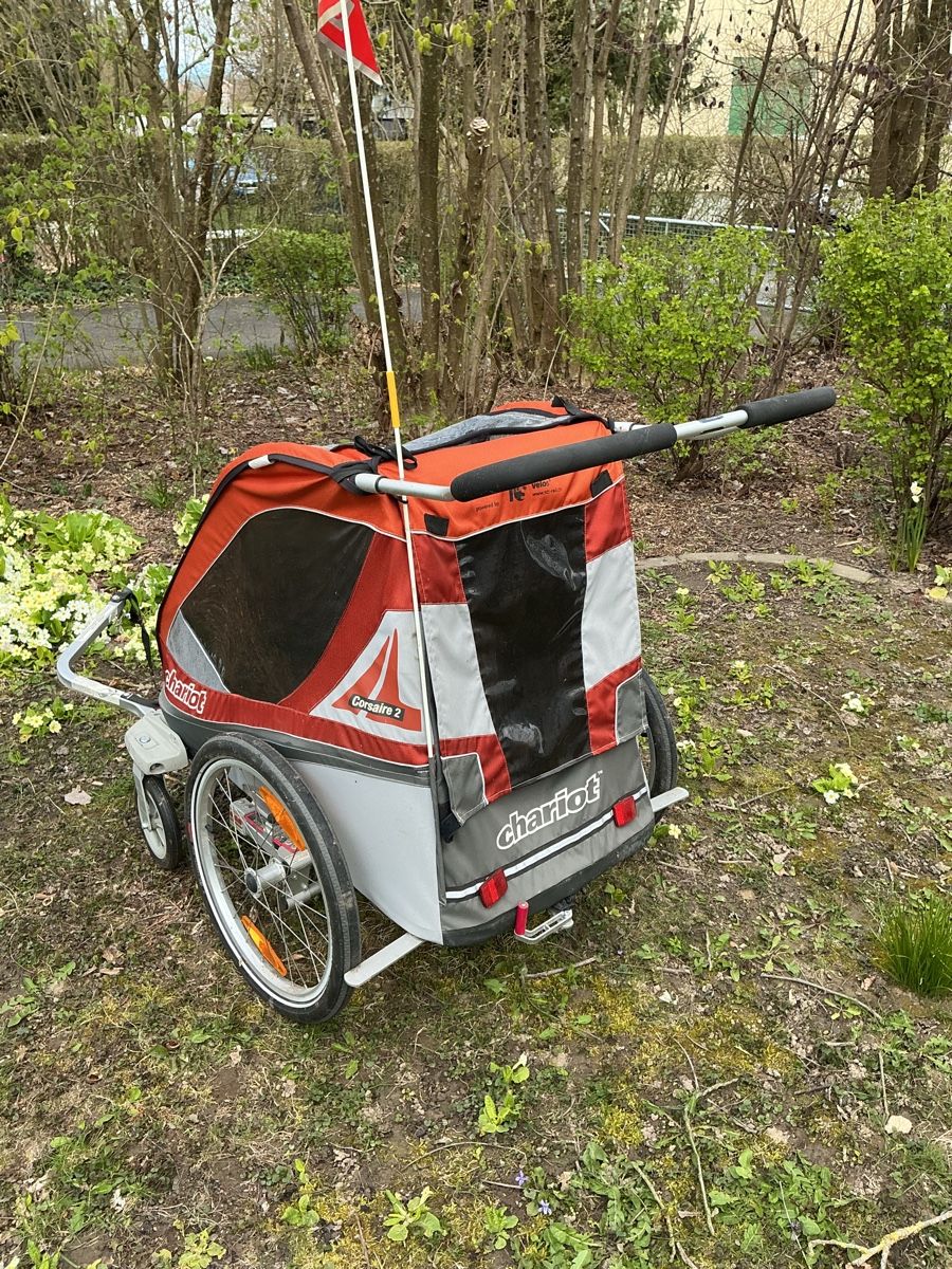 Thule Anhänger: Chariot Veloanhänger Corsaire 2 für 2 Kinder. – Gebraucht aus Münchenbuchsee von Schopper75 2