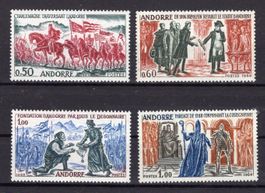 R5034  /  ANDORRE 1963-1964 neufs XX