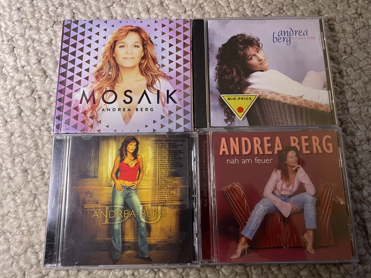 CD: 4x Andrea Berg  – Nuovo (secondo la descrizione) da Reinach AG venduto da trigger7811