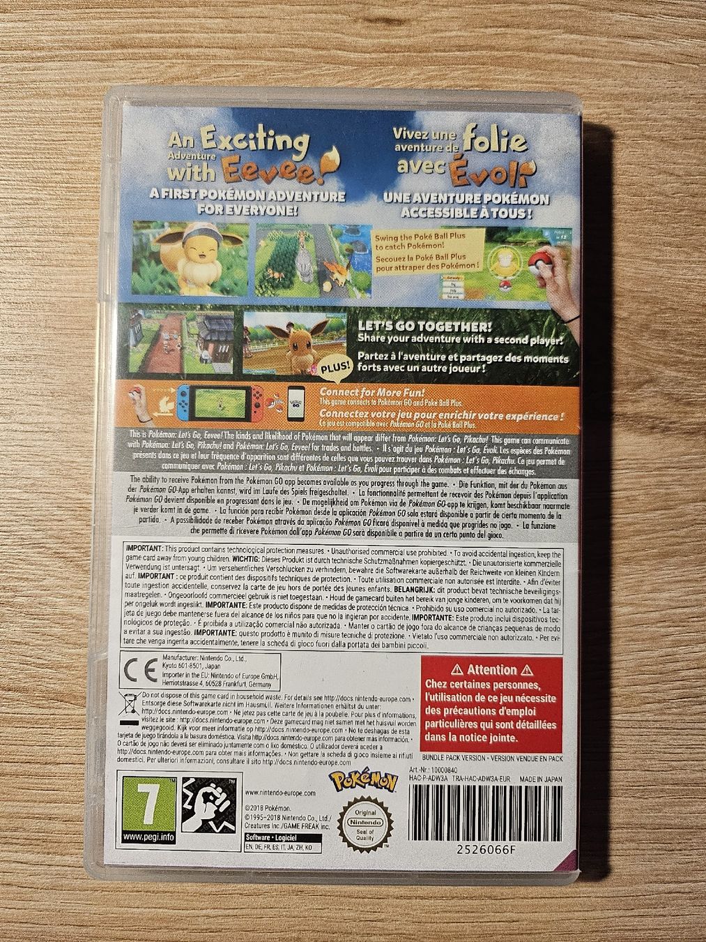 Pokémon Giochi: Pokemon let's go évoli Switch – Usato da Poliez-le-Grand venduto da enz_8vrj 1