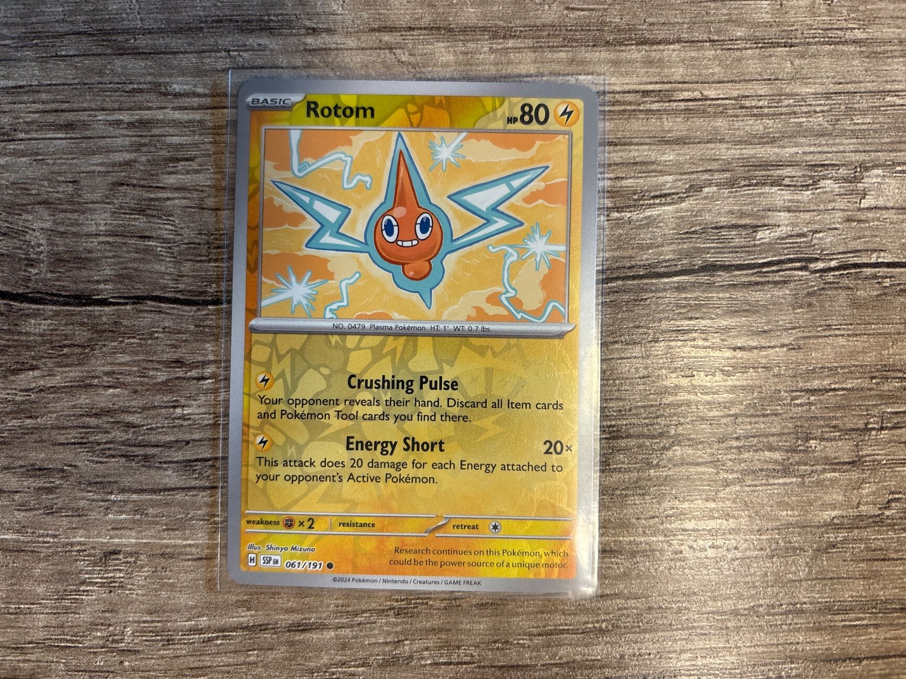 Pokémon Carte collezionabili: Rotom SSP EN NM Reverse Holo – Nuovo (secondo la descrizione) da Frutigen venduto da swissTCGworld