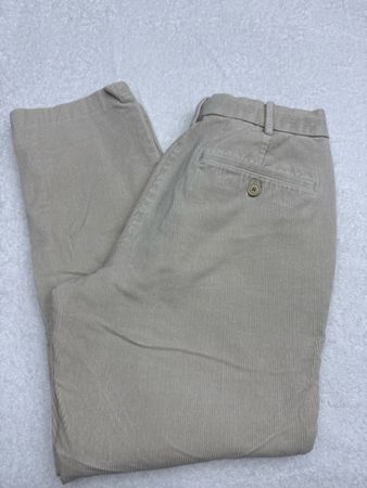 Pantalon en velours beige Uniqlo taille S – automne 🍂