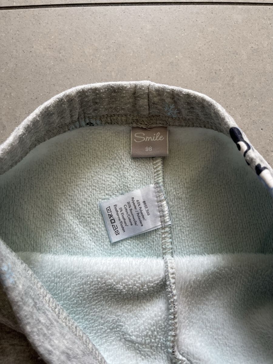 Calze & Collant: Graue Thermo Leggins, Gr. 98 – Usato da Zürich venduto da jmg_8005 2