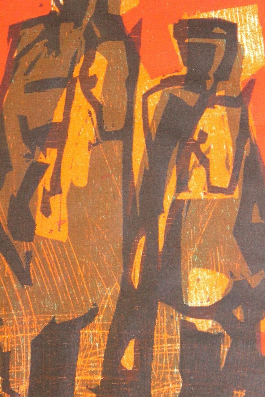 Xilografie: HANS WEIDMANN (Schweiz, 1918-1997) – Usato da Bern venduto da Arting 6