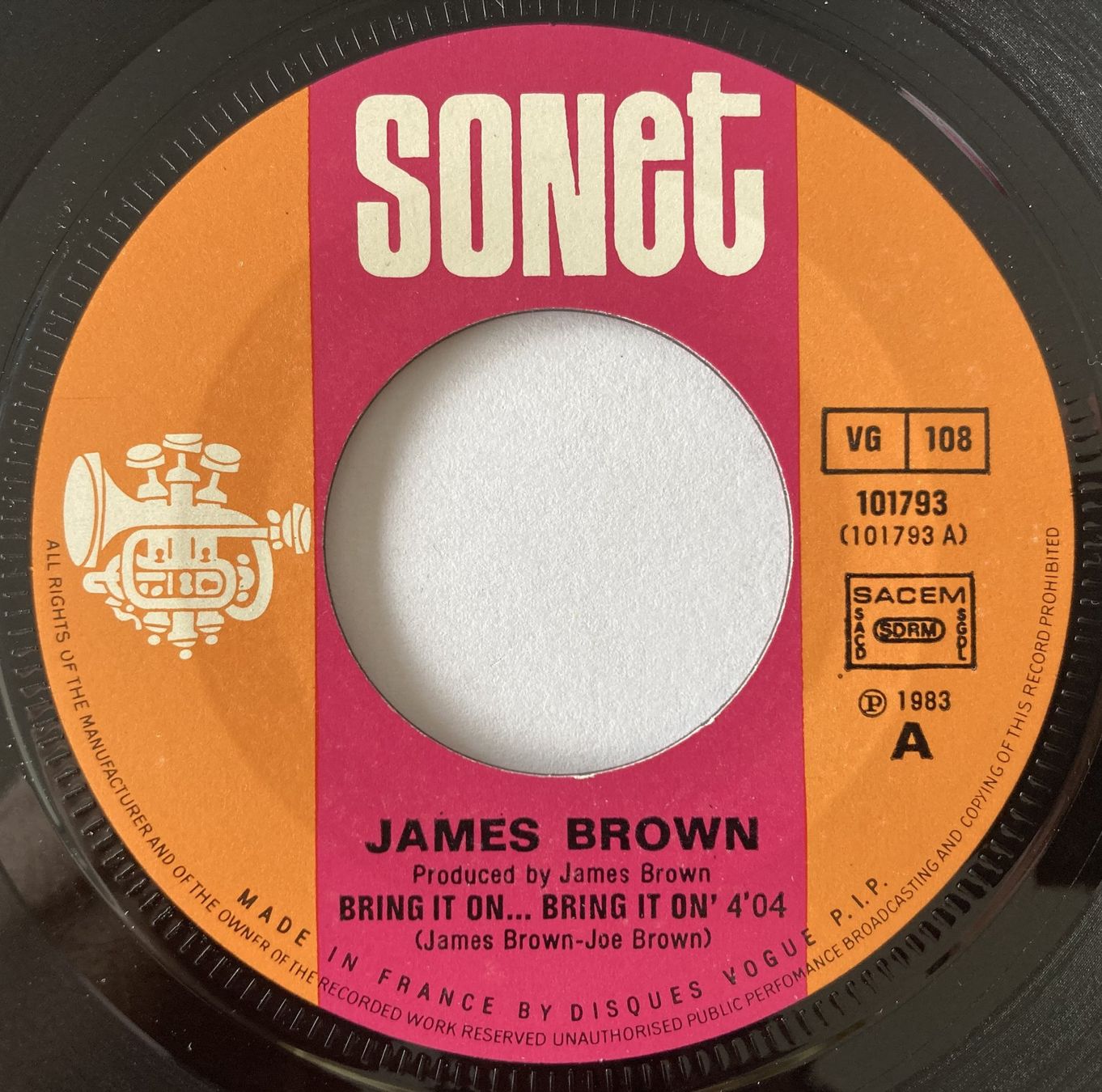 Schallplatten: JAMES BROWN - BRING IT ON – Gebraucht aus Bottens von hotter-than-hell 2