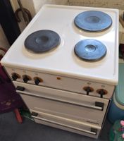 Kochherd Therma 3 Kochplatten Backofen Elektro weiss