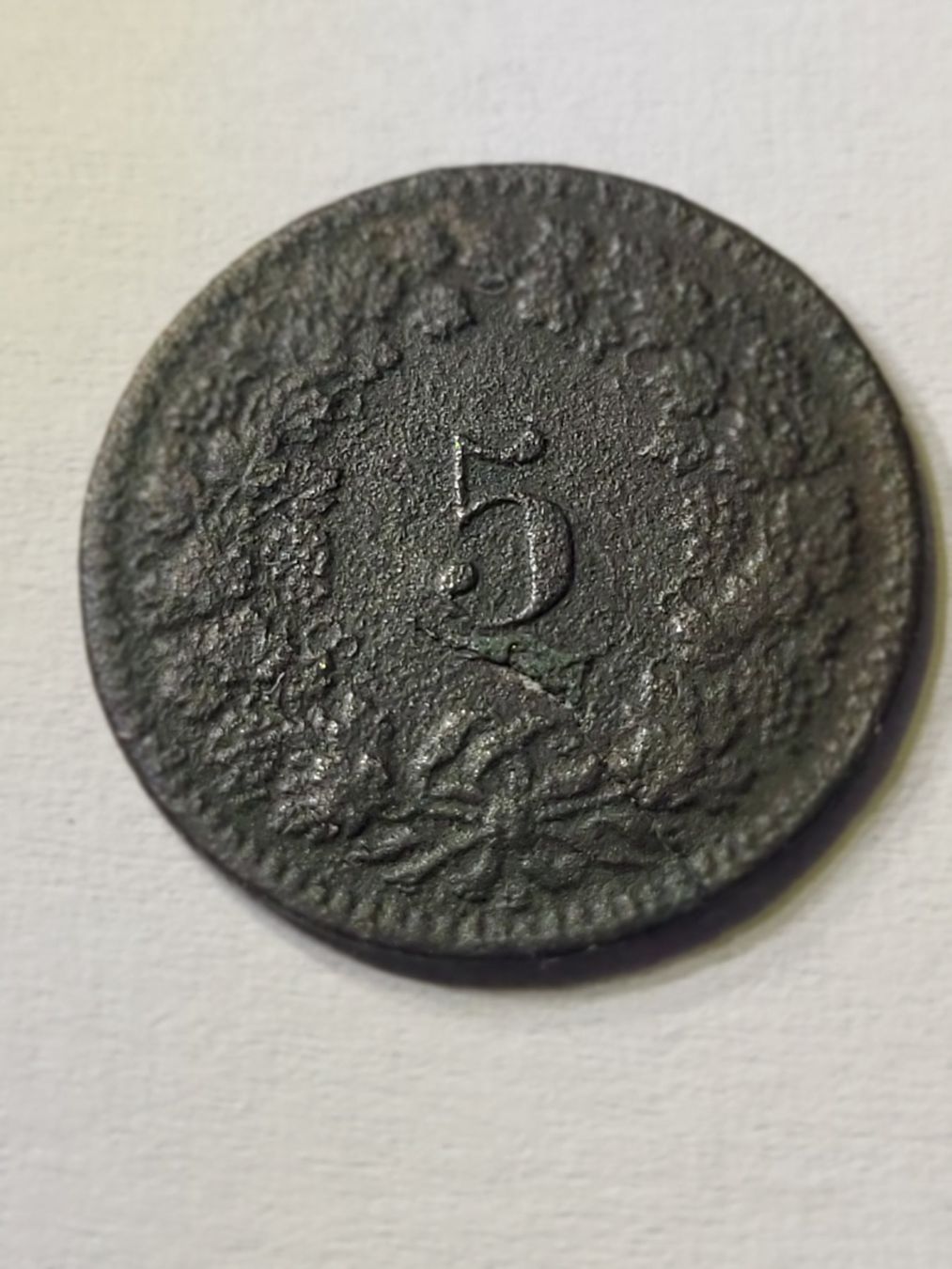 Toutes les monnaies: 5 Rappen 1850 – D'occasion à Rümlang par Turrin 2