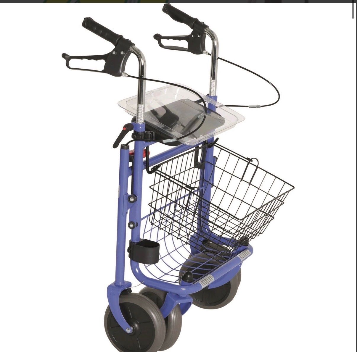 Aides à la marche: Rollator Stahl blau – D'occasion à Schwarzenbach SG par Slifestyle 1
